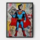 Superman Graffiti Style 6 Wall Art