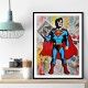 Superman Graffiti Style 6 Wall Art