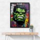 Hulk Graffiti Style Wall Art