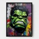 Hulk Graffiti Style Wall Art