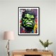 Hulk Graffiti Style Wall Art