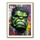 Hulk Graffiti Style Wall Art