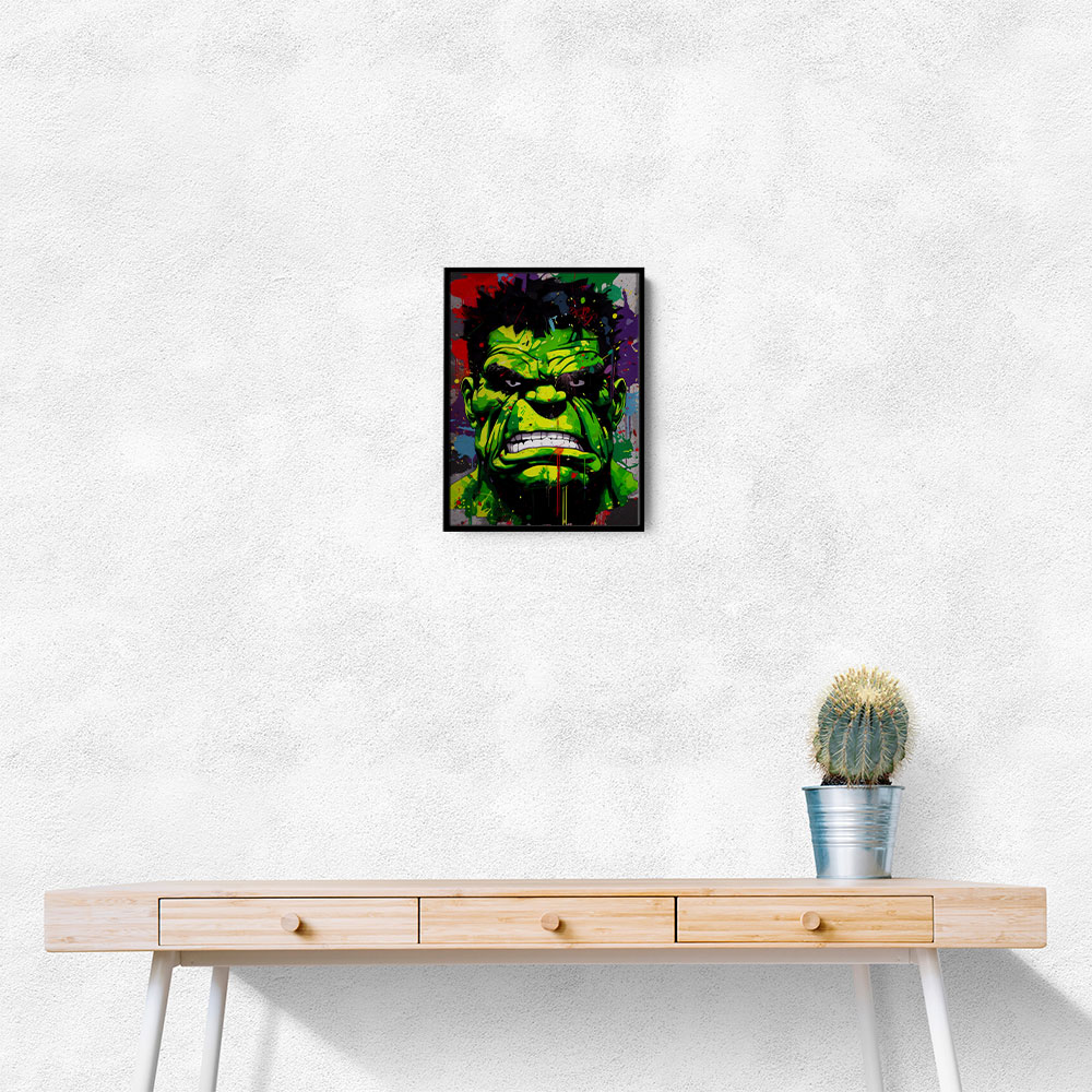 Hulk Graffiti Style 2 Wall Art