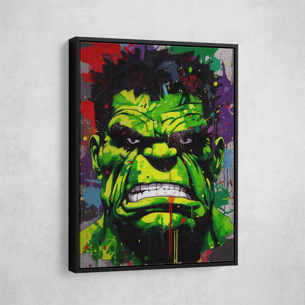 Hulk Graffiti Style 2 Wall Art