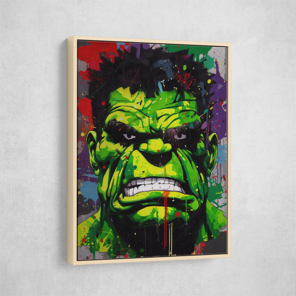 Hulk Graffiti Style 2 Wall Art