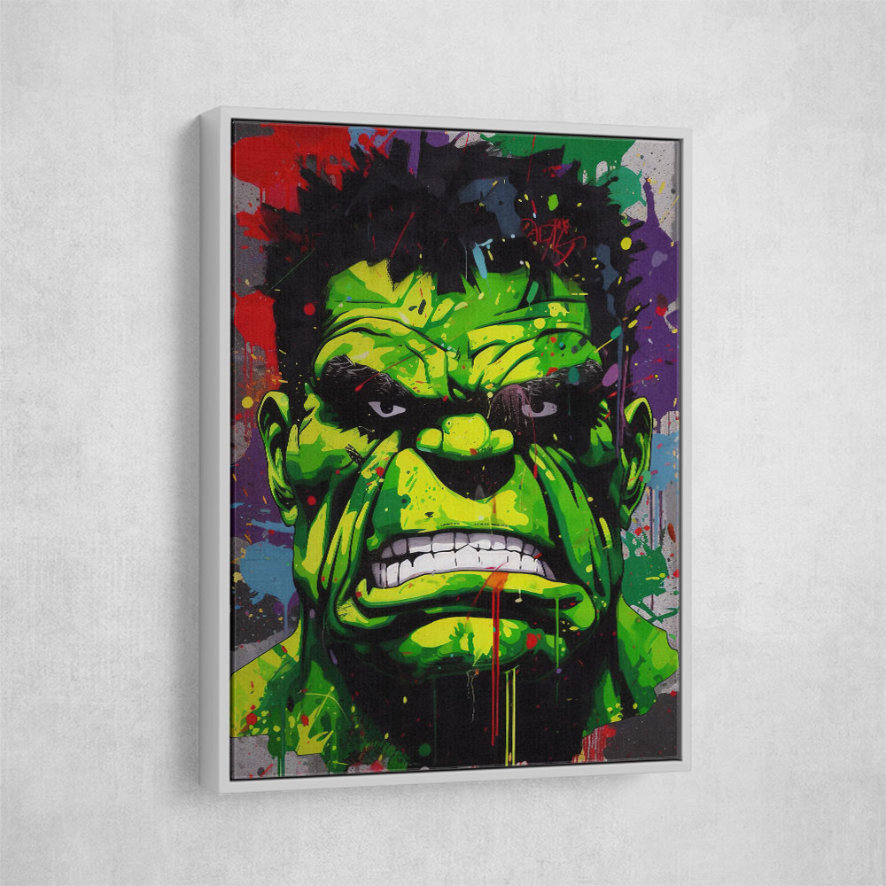 Hulk Graffiti Style 2 Wall Art