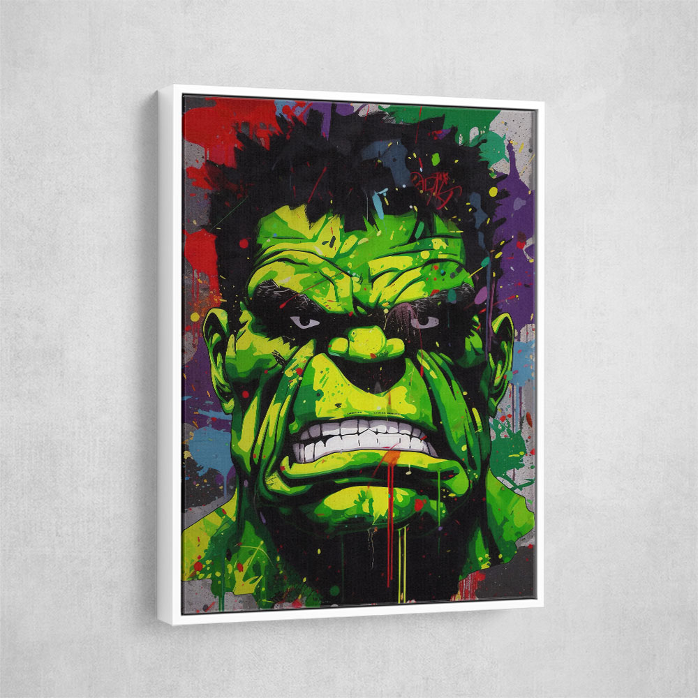 Hulk Graffiti Style 2 Wall Art