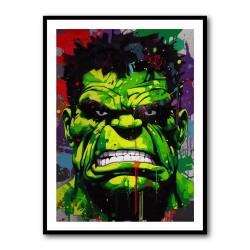 Hulk Graffiti Style 2 Wall Art