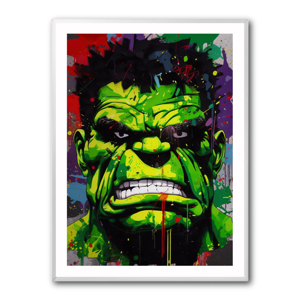 Hulk Graffiti Style 2 Wall Art