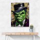 Hulk In a Hat Graffiti Style Wall Art