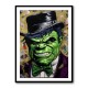 Hulk In a Hat Graffiti Style Wall Art