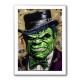 Hulk In a Hat Graffiti Style Wall Art Hulk In a Hat Graffiti Style Wall Art