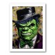 Hulk In a Hat Graffiti Style Wall Art Hulk In a Hat Graffiti Style Wall Art