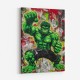 Incredible Hulk Graffiti Style Wall Art