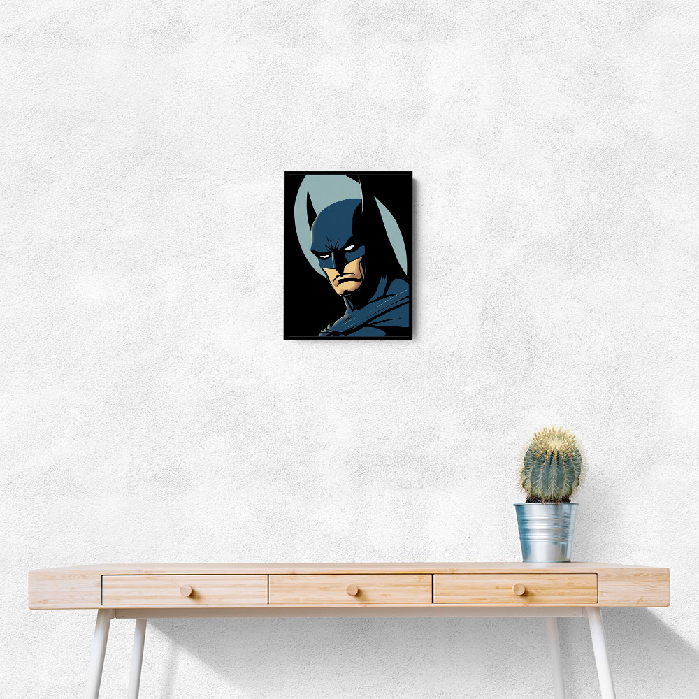 Batman Illustration Wall Art