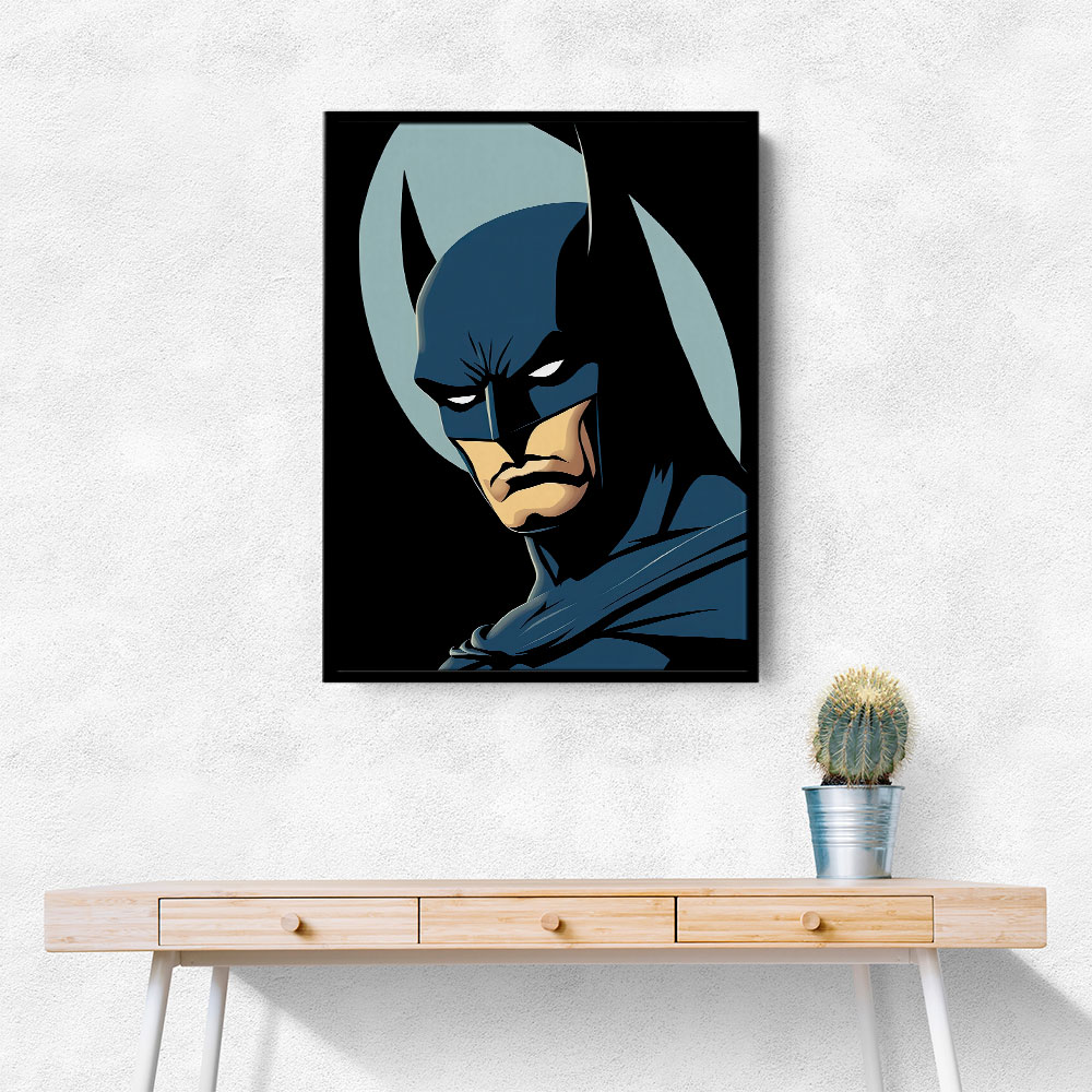 Batman Illustration Wall Art