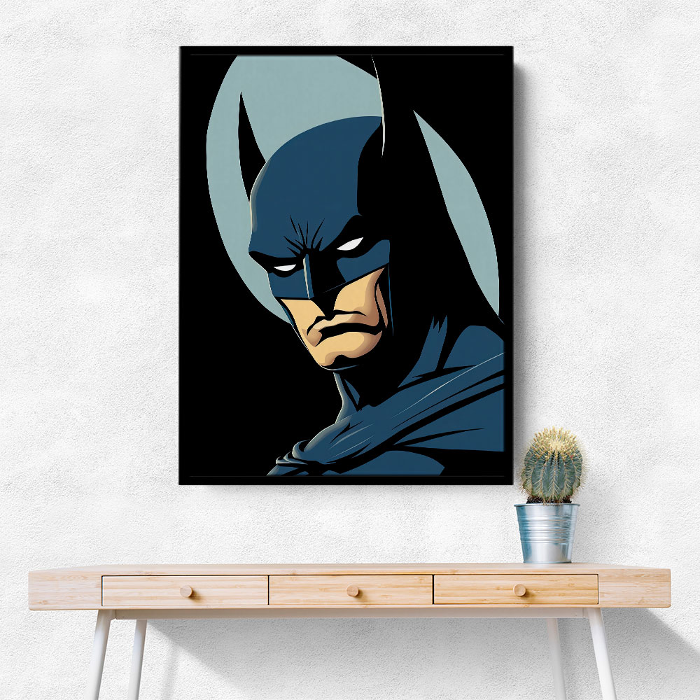 Batman Illustration Wall Art