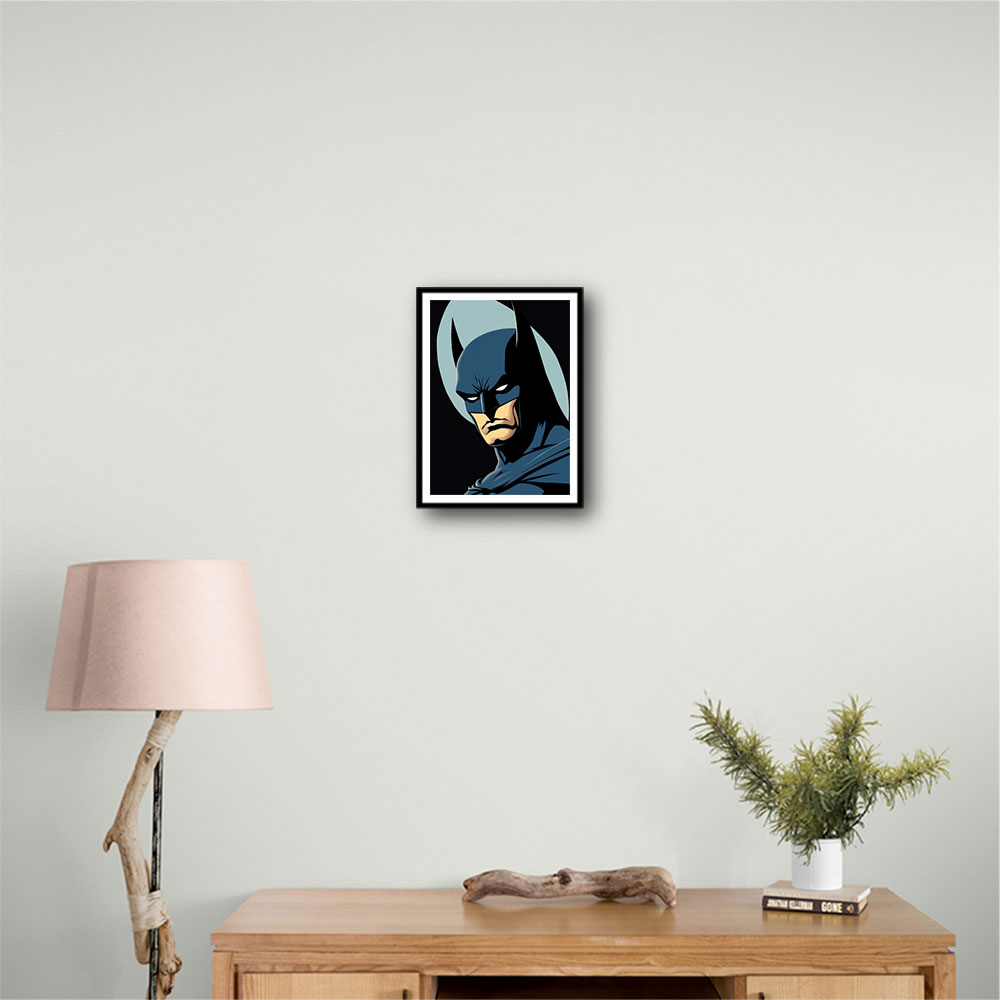 Batman Illustration Wall Art