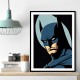 Batman Illustration Wall Art