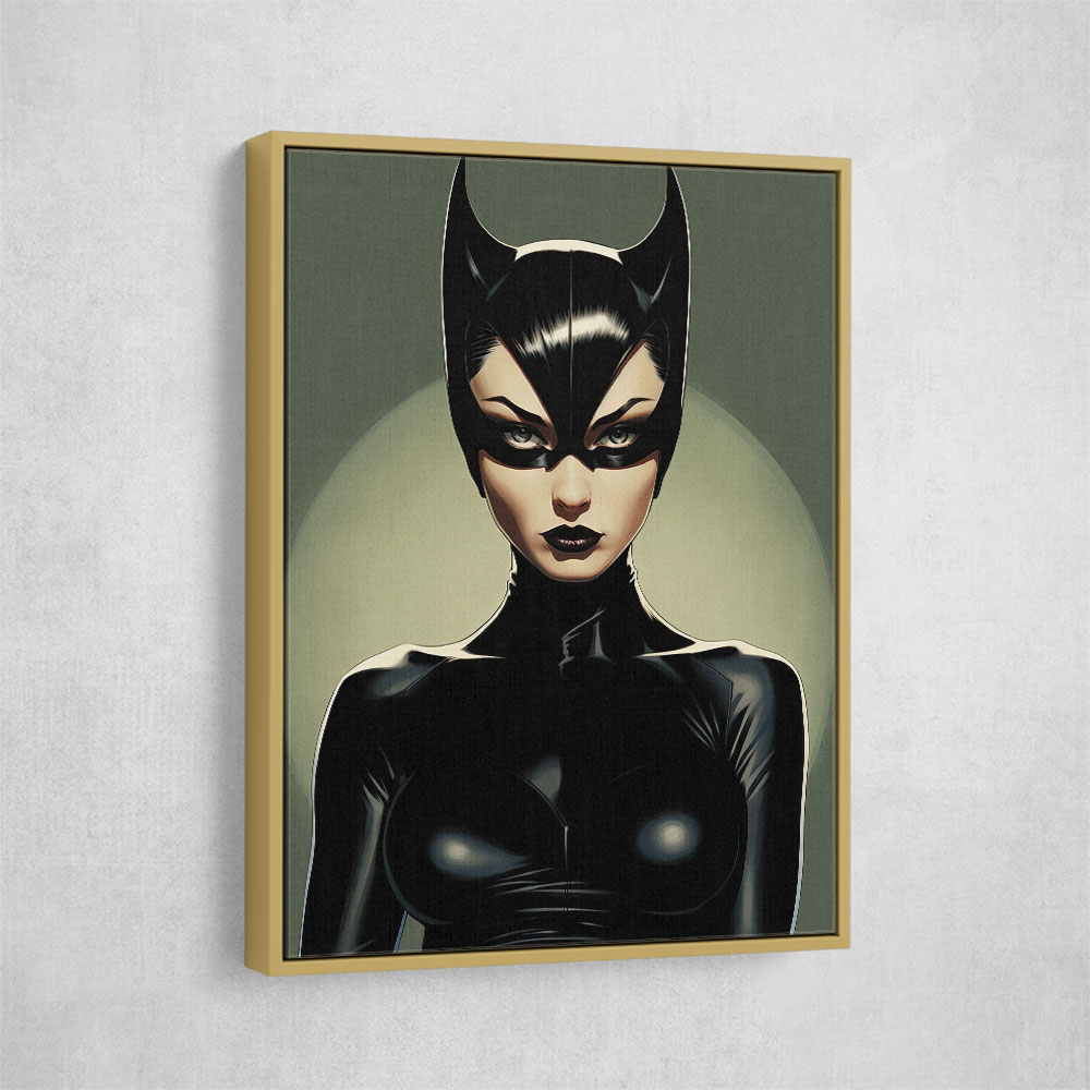 Catwoman Illustrated 1 Wall Art