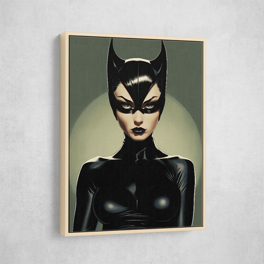 Catwoman Illustrated 1 Wall Art