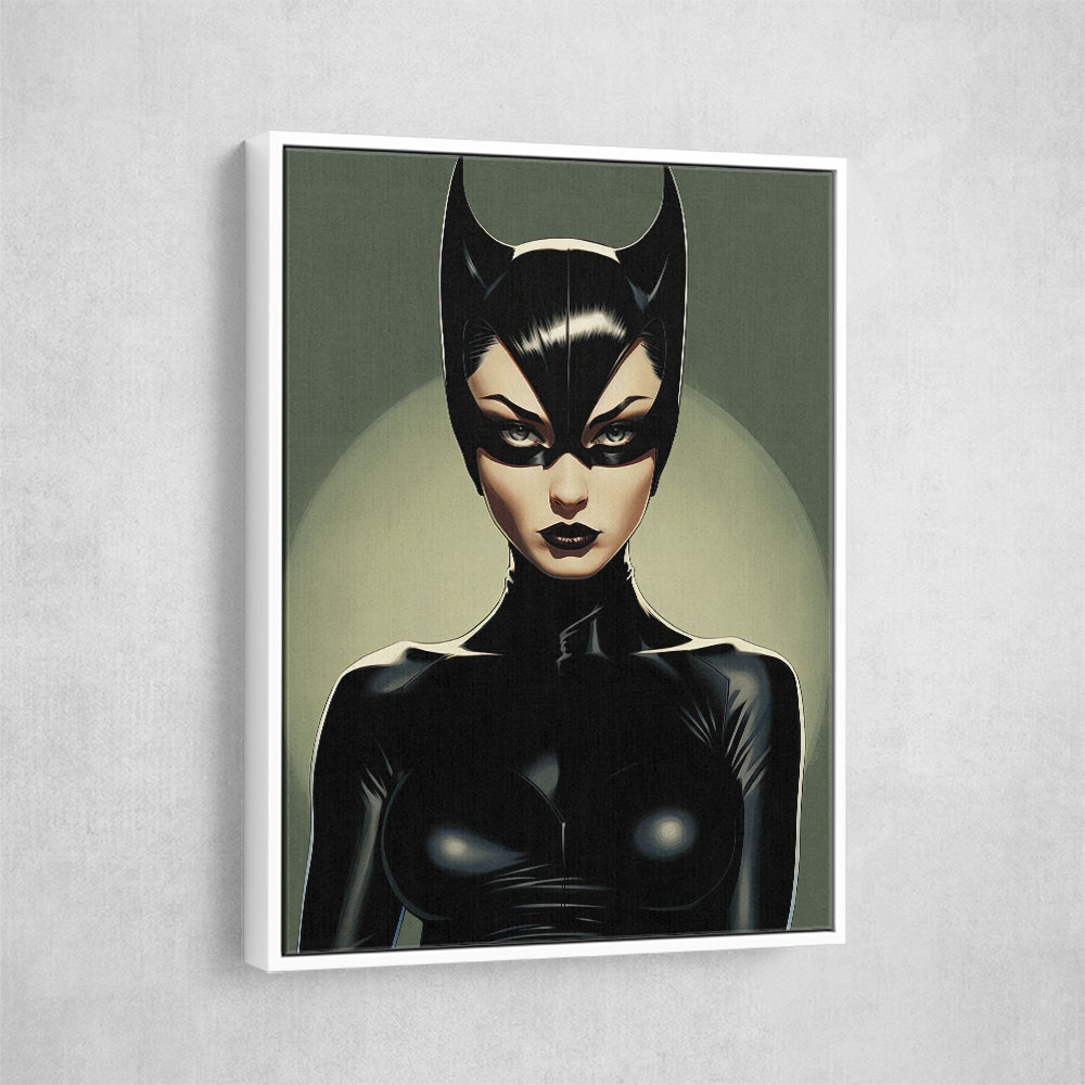 Catwoman Illustrated 1 Wall Art