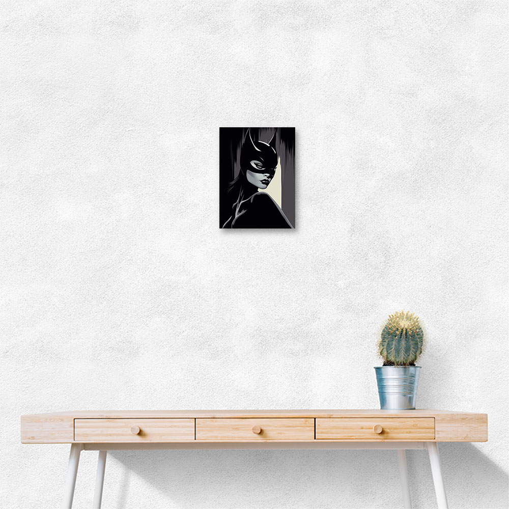 Catwoman Illustrated 2 Wall Art