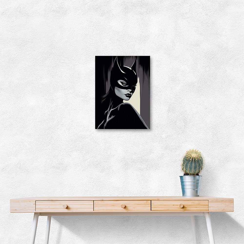 Catwoman Illustrated 2 Wall Art