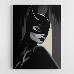 Catwoman Illustrated 2 Wall Art