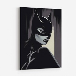 Catwoman Illustrated 2 Wall Art