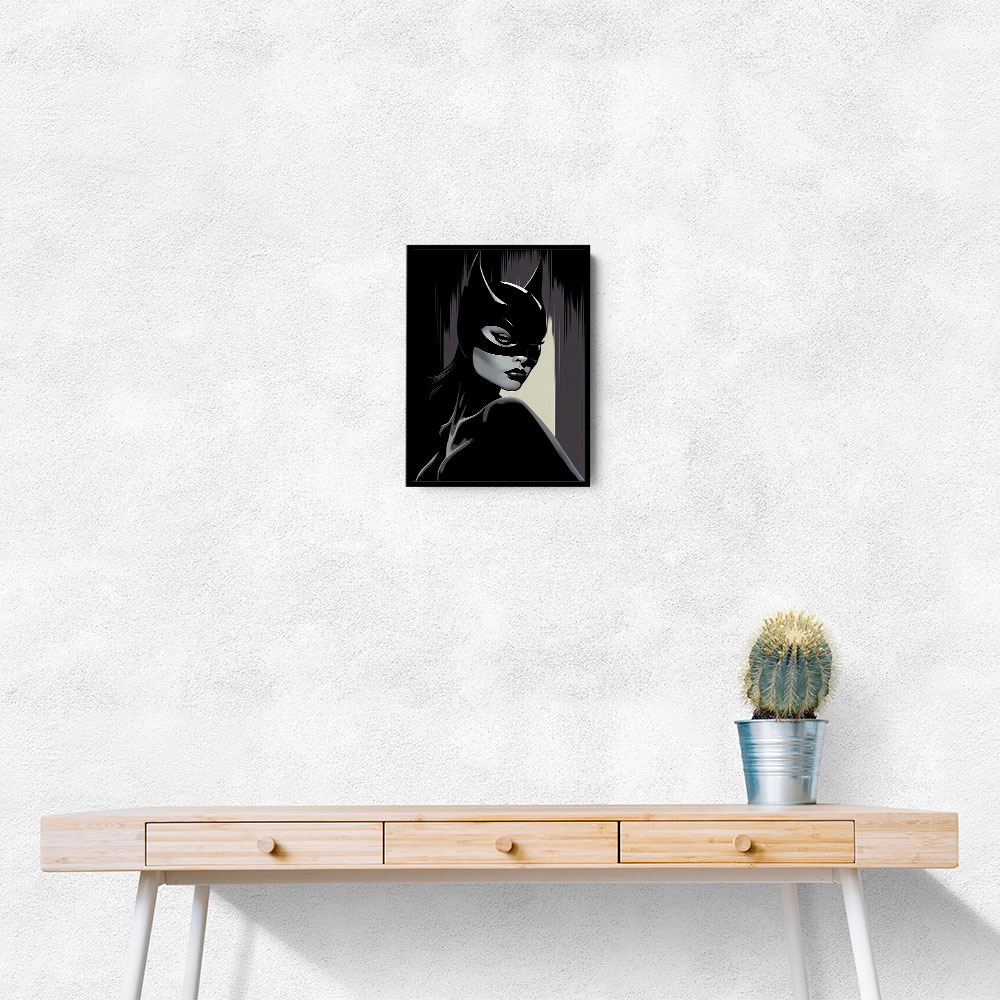 Catwoman Illustrated 2 Wall Art