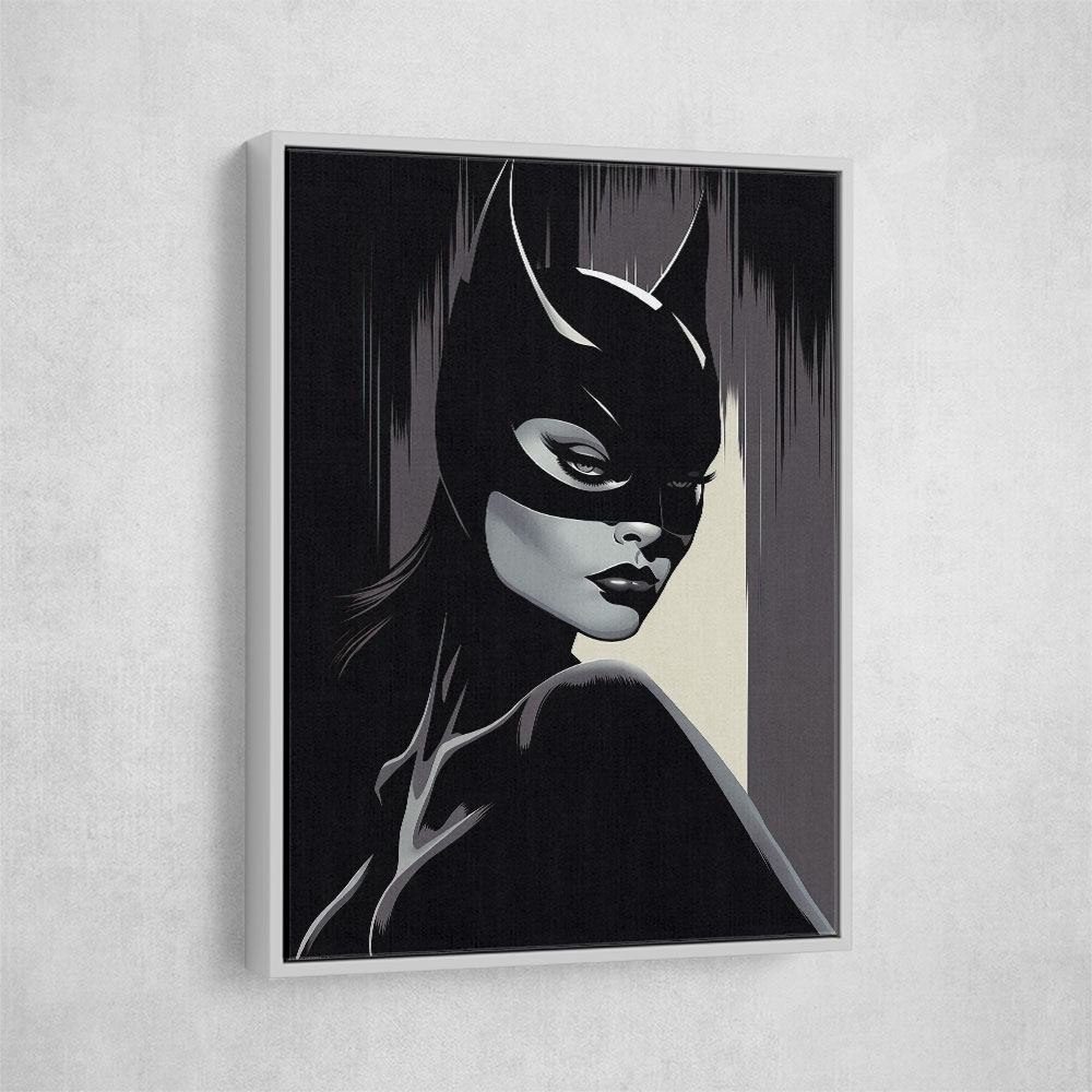 Catwoman Illustrated 2 Wall Art