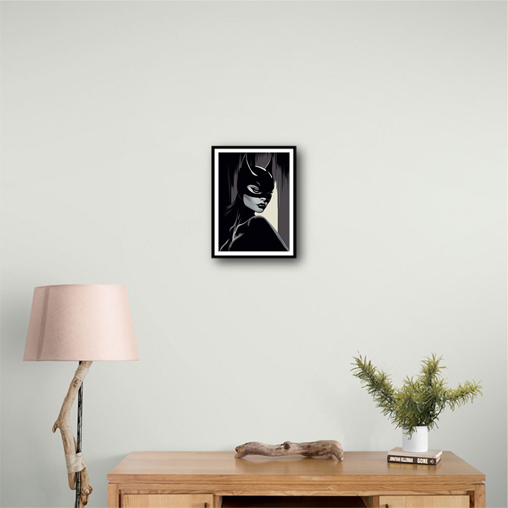 Catwoman Illustrated 2 Wall Art