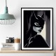 Catwoman Illustrated 2 Wall Art