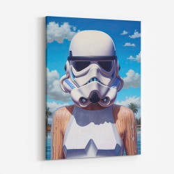 Lady Trooper Wall Art