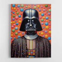 Darth Vader Bubbles Wall Art