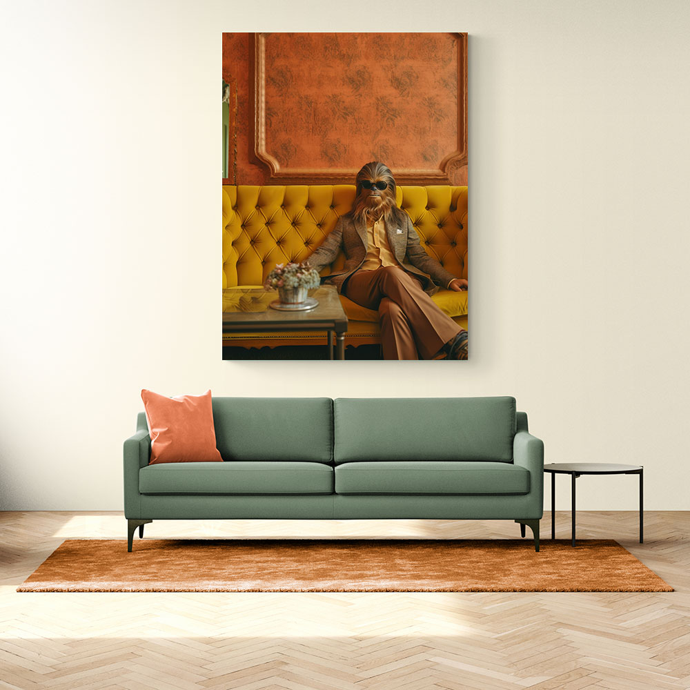 Chilled Chewbacca Wall Art