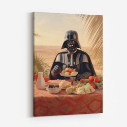 Vader Lunch At The Beach Wall Art