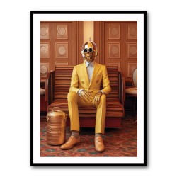 C-3PO Waiting For His Date Wall Art