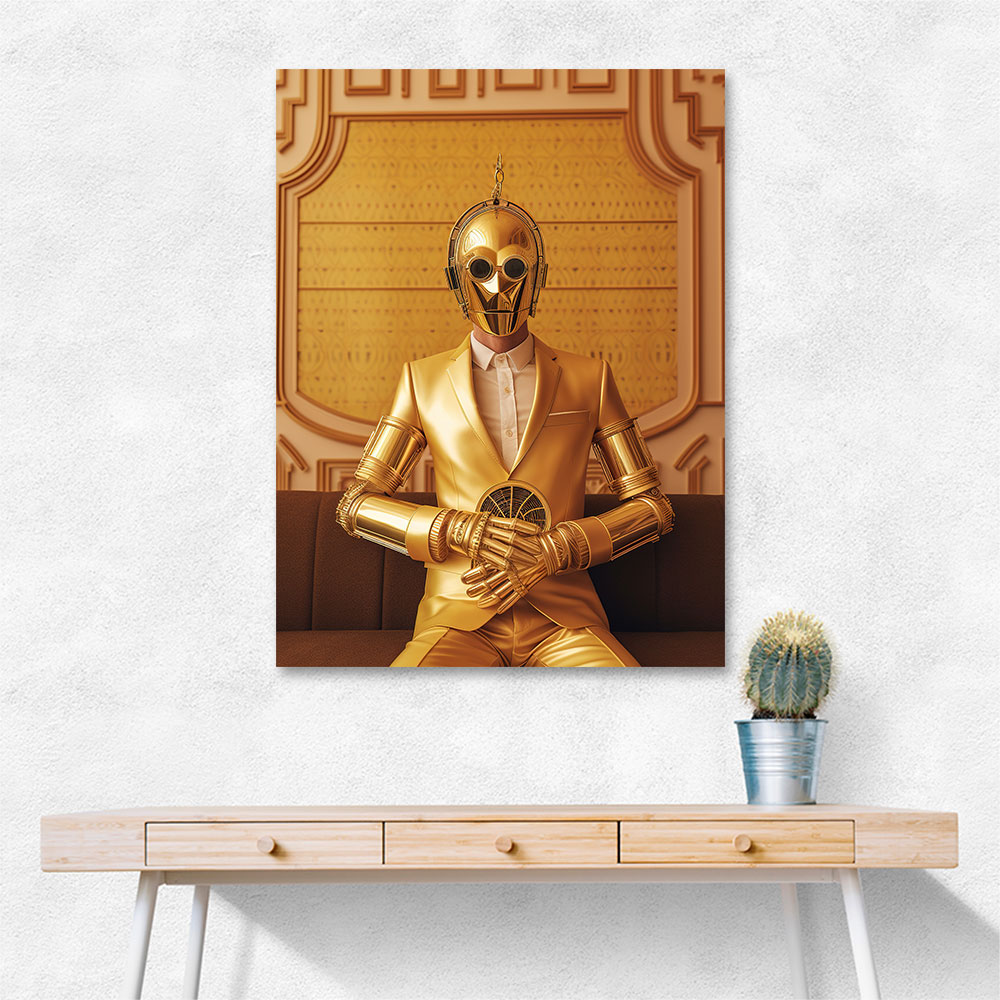 C-3PO Suited & Booted Wall Art