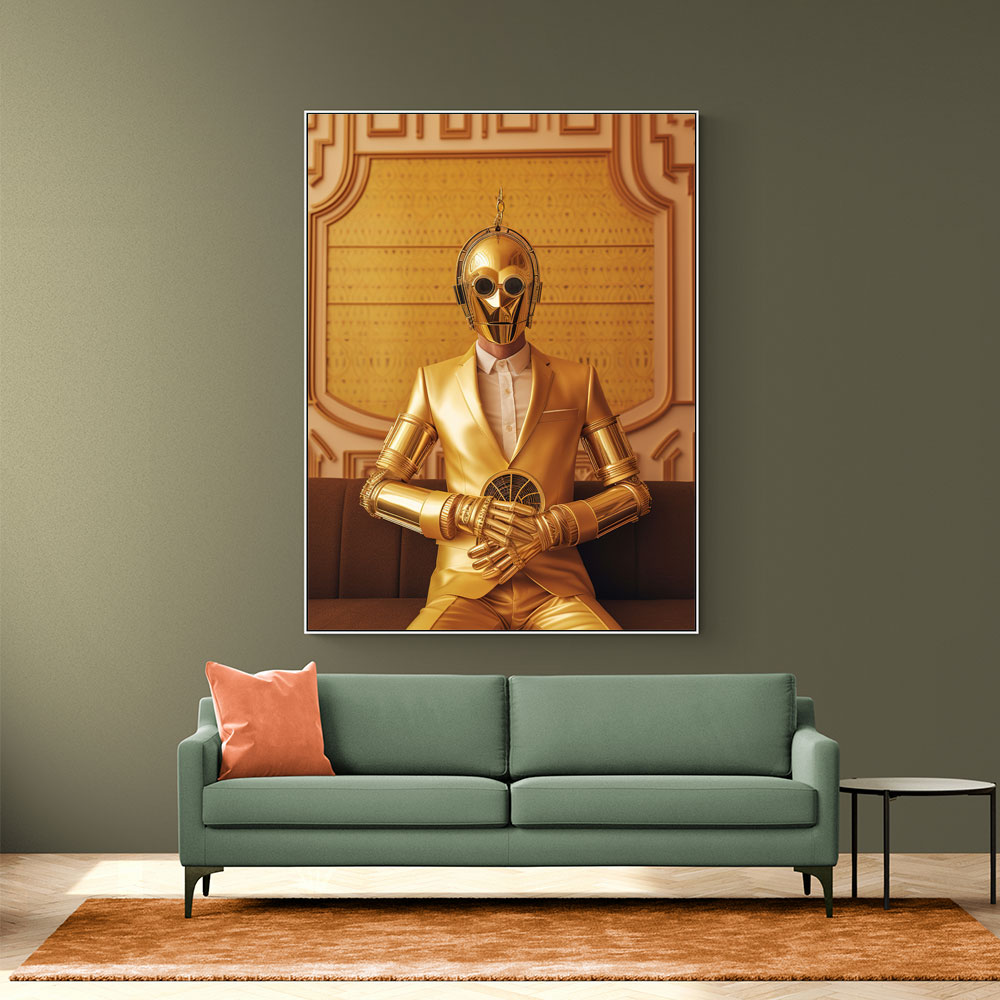 C-3PO Suited & Booted Wall Art