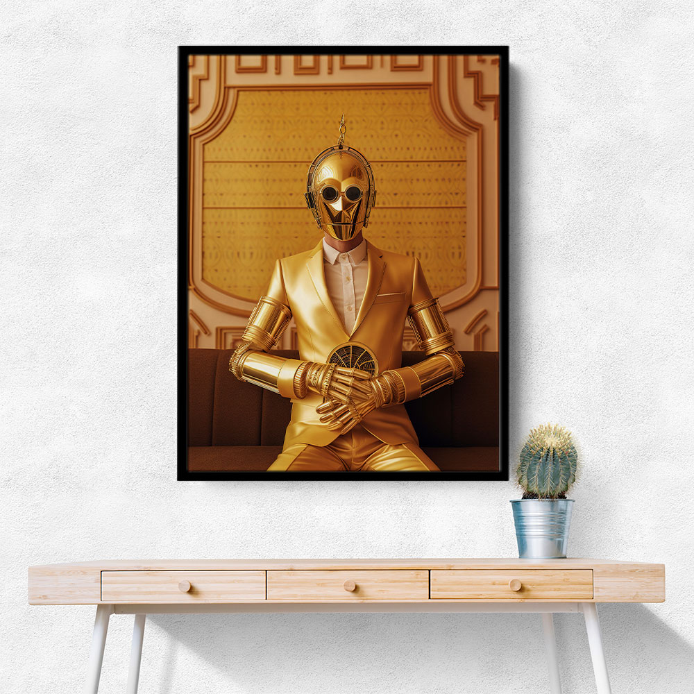 C-3PO Suited & Booted Wall Art