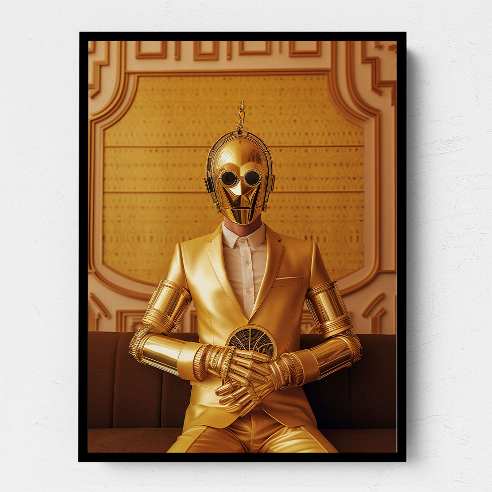 C-3PO Suited & Booted Wall Art