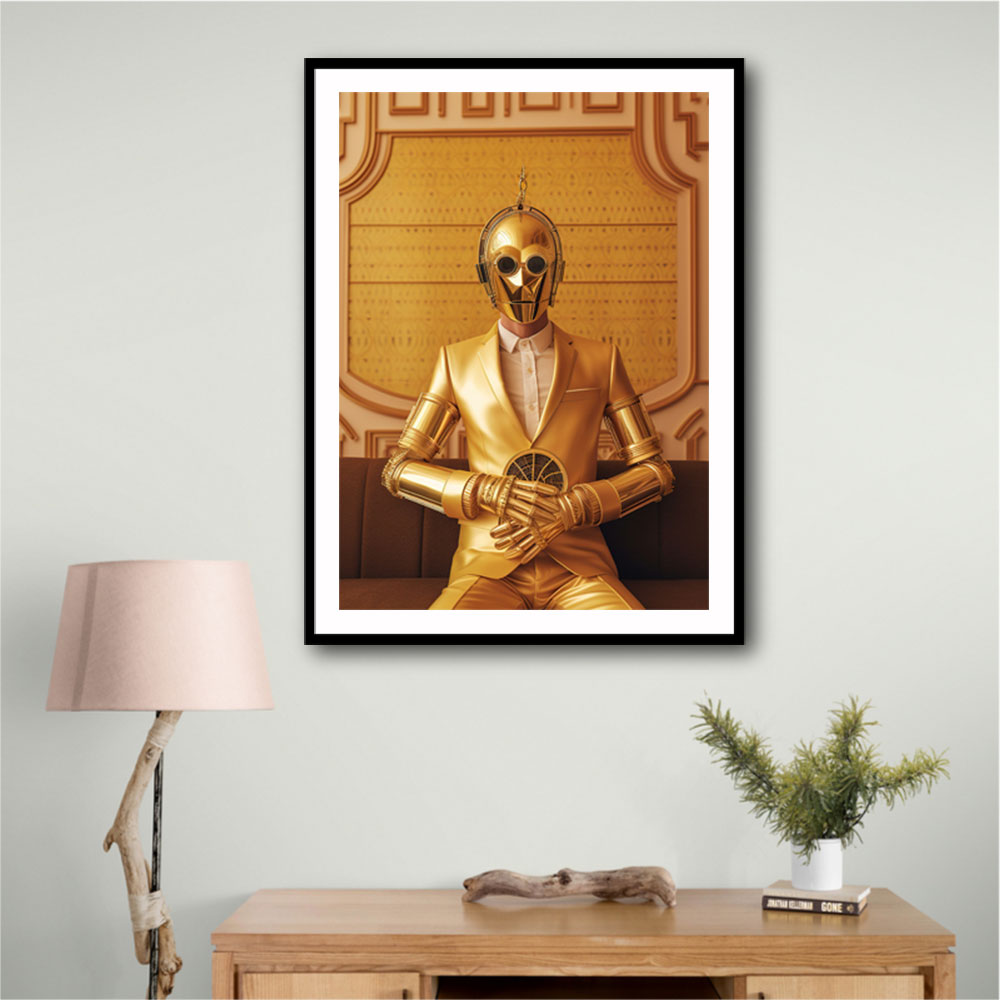 C-3PO Suited & Booted Wall Art