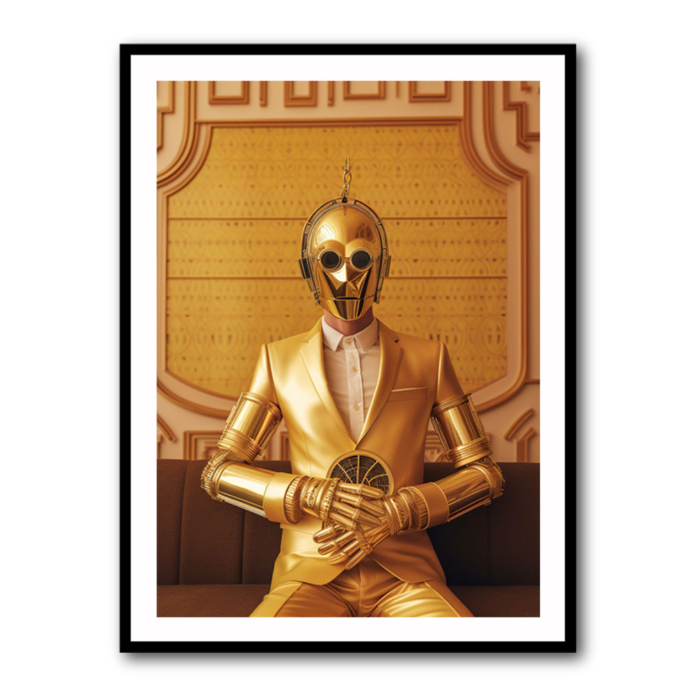 C-3PO Suited & Booted Wall Art