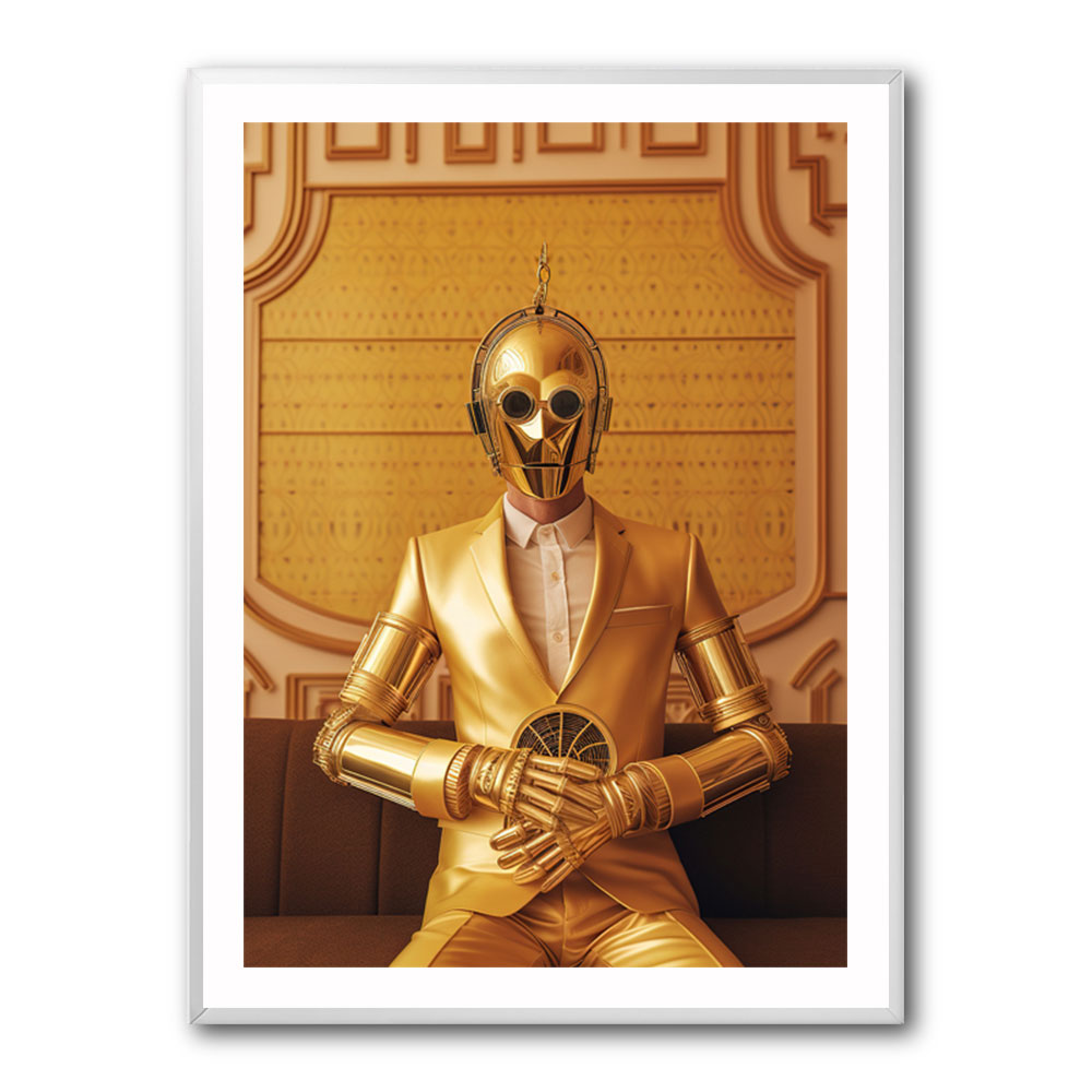 C-3PO Suited & Booted Wall Art