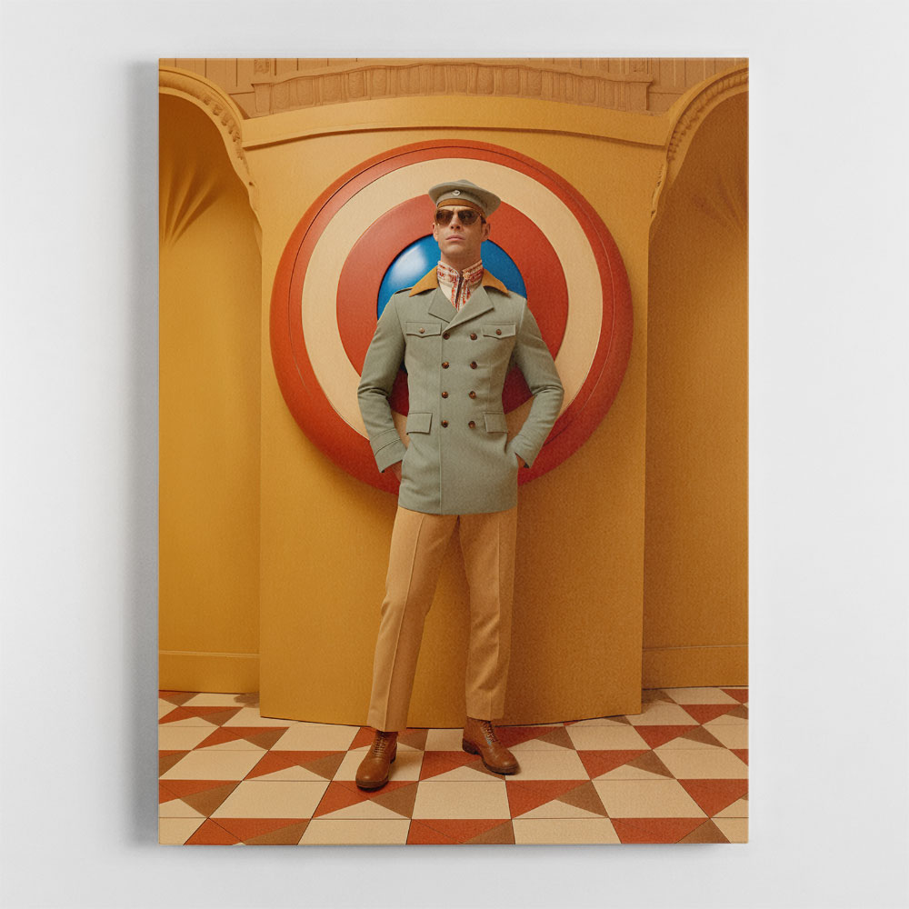 Captain America Fashion Wall Art