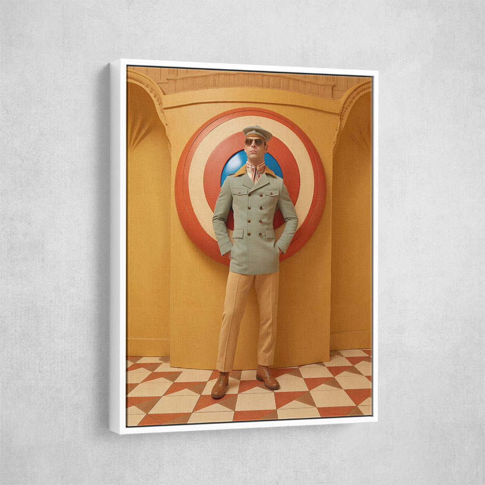 Captain America Fashion Wall Art
