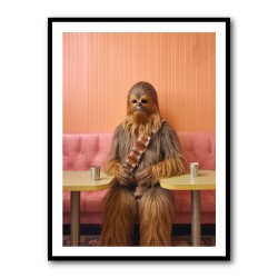 Chewbacca Cafe Wall Art