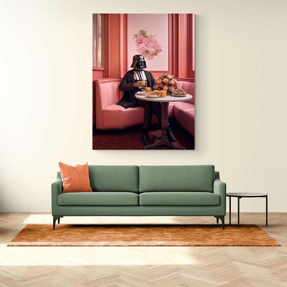 Darth Lunching Wall Art Darth Lunching Wall Art